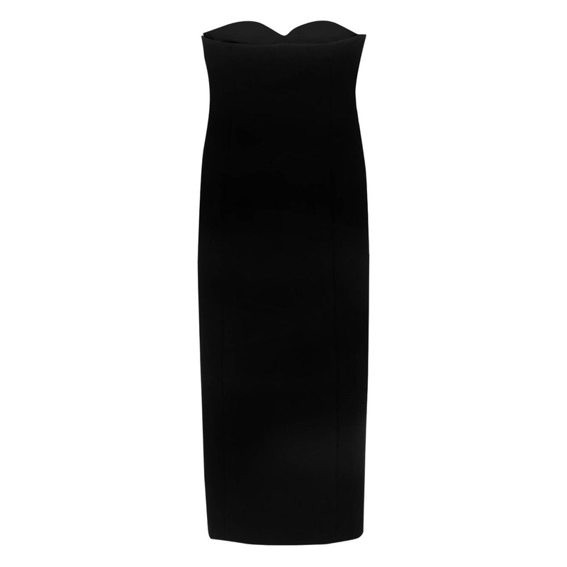 Sweetheart Strapless Midi Dress