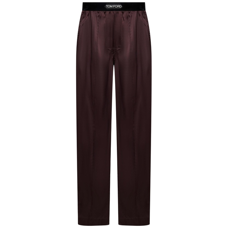 Tom Ford Classic Fit Trousers|Dark Brown|XXL