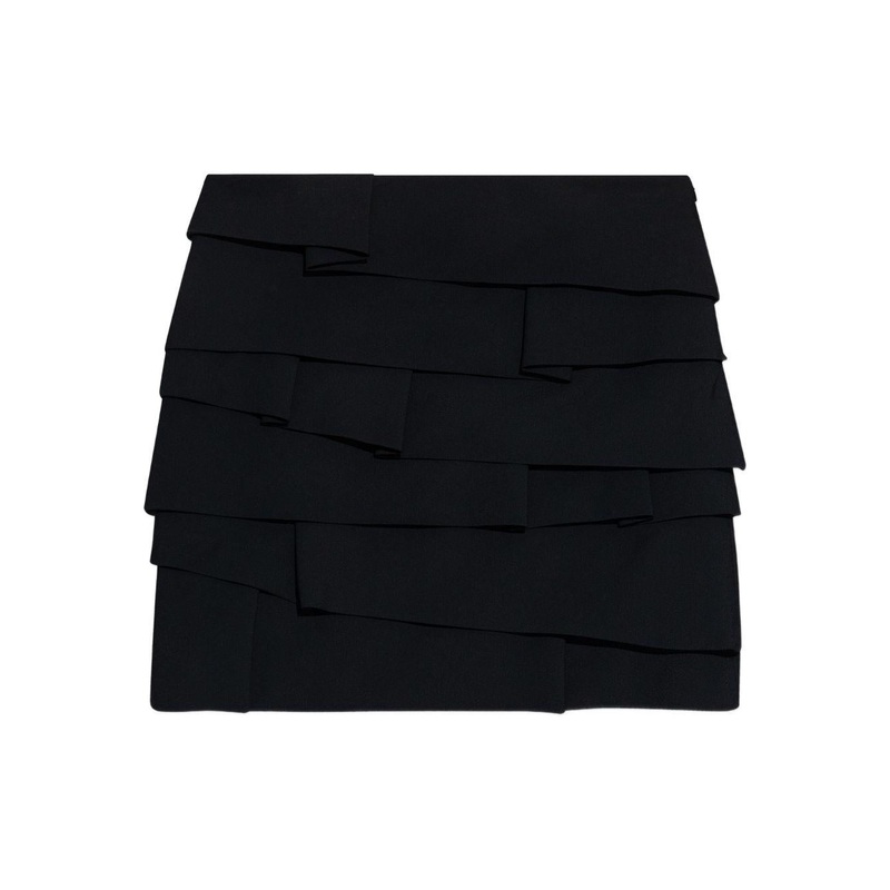 Versace Mini Skirt|Black|40