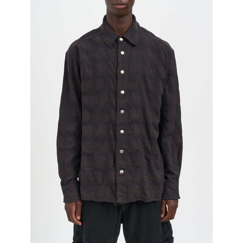 WOOL BLEND SHIRT|BROWN|S|M|L