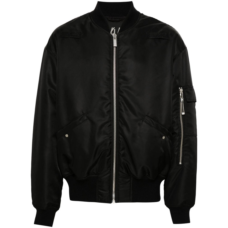 44 Label Group Black Bomber Jacket