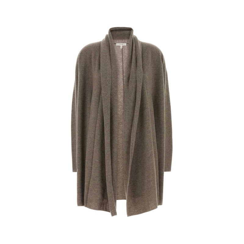 CAPPUCCINO CASHMERE MERIN CARDIGAN