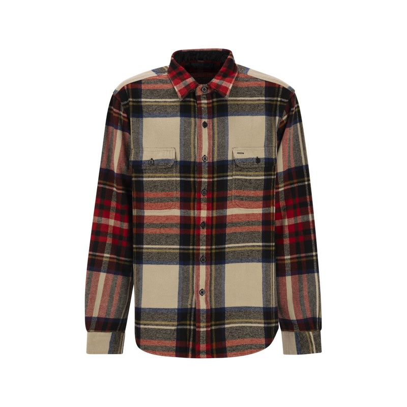 CLASSIC FIT FLANNEL TARTAN SHIRT