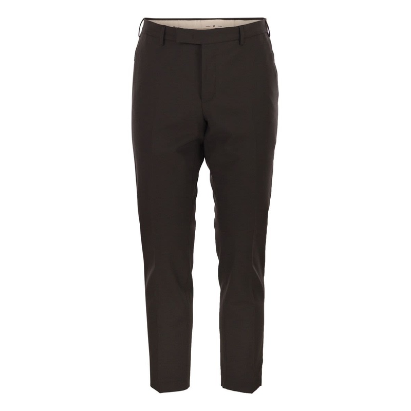 DIECI – STRETCH VIRGIN WOOL TROUSERS