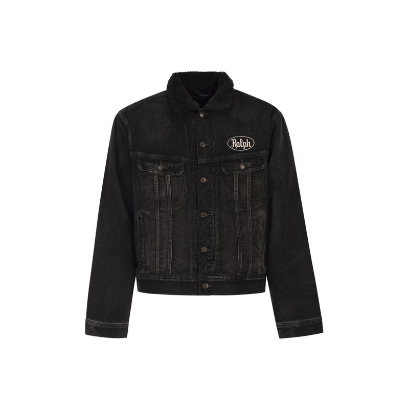 DISTRESSED DENIM TRUCKER JACKET