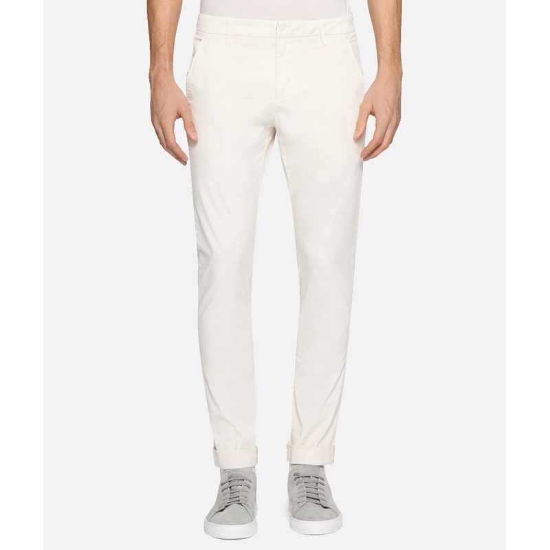 DONDUP Gaubert slim trousers in light gabardine