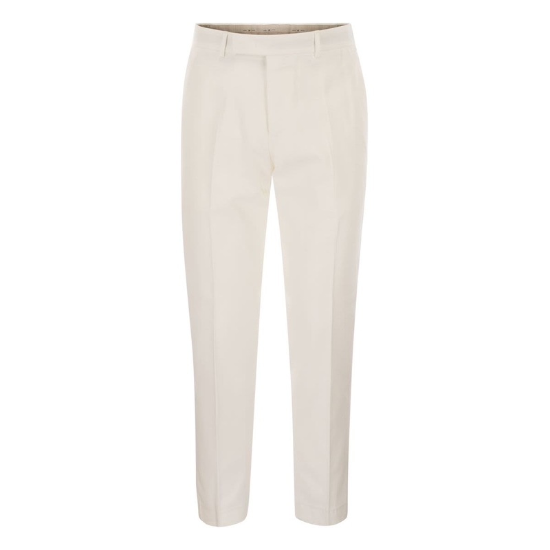 REBEL – COTTON TROUSERS|WHITE|46|52|50|54|56