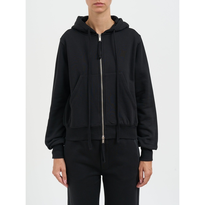 ZIP-UP HOODIE|BLACK|XS|S|M