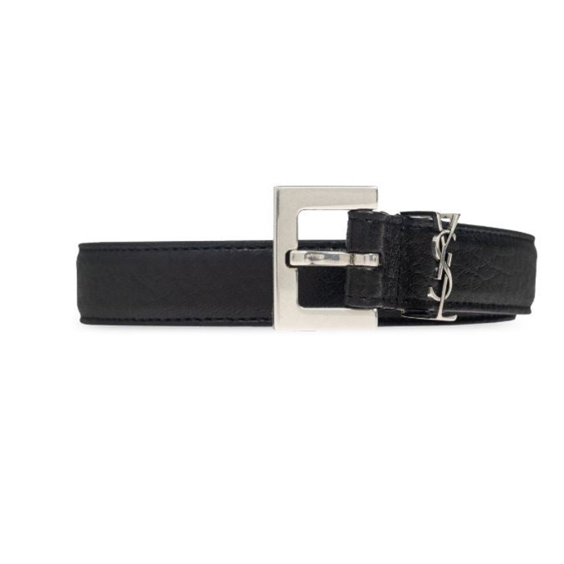 BLACK LEATHER BELT|BLACK|90|95|80|85|100|105