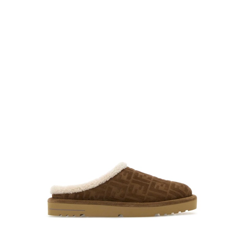 BROWN SUEDE SLIPPERS|BROWN|7|9|10|11|6|8