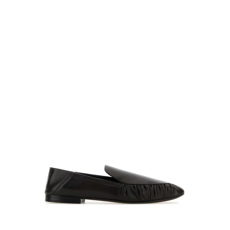 DARK BROWN LEATHER ALAIN LOAFERS