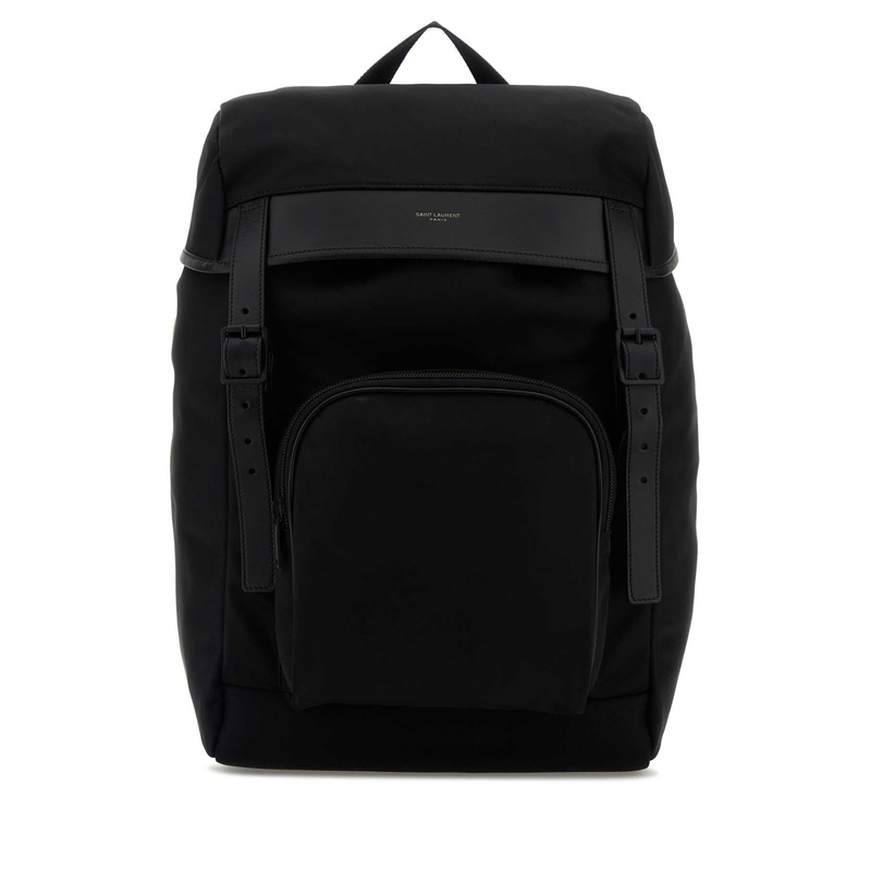 BLACK FABRIC CITY BACKPACK|BLACK|TU