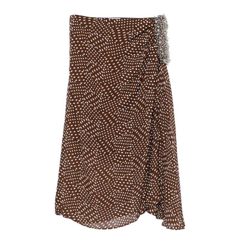 Dries Van Noten Asymmetric Hem Skirt