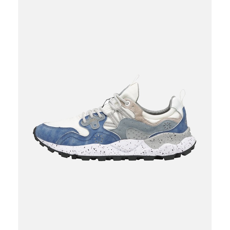 FLOWER MOUNTAIN UOMO Sneakers in suede and technical fabric