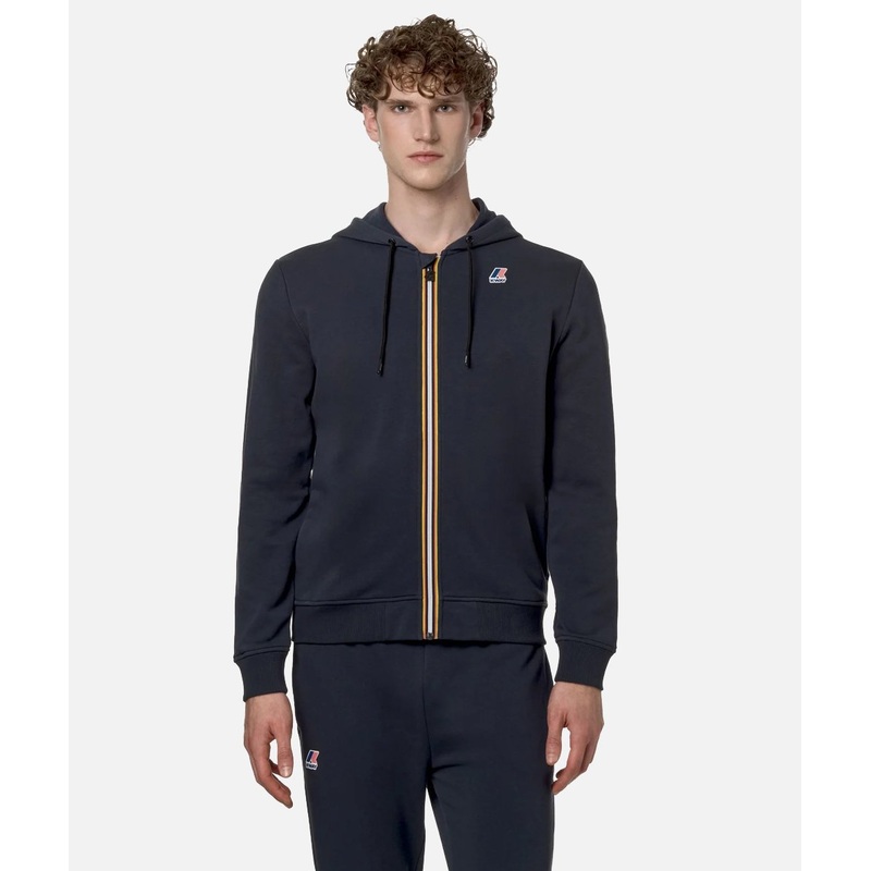 K-WAY UOMO Le Vrai Arnel Poly Cotton sweatshirt