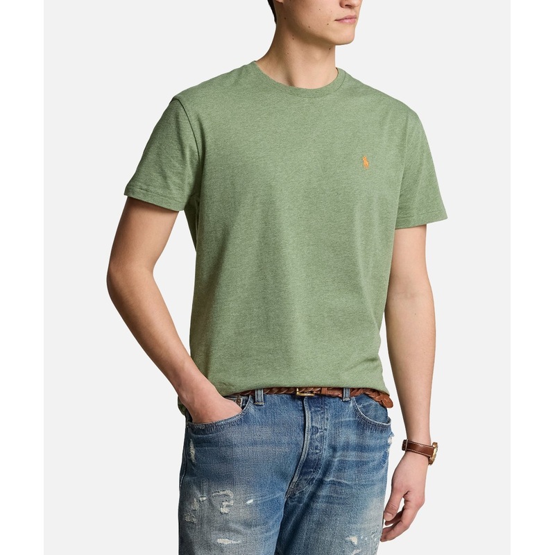 POLO RALPH LAUREN UOMO Custom Slim Fit Jersey Crewneck T-Shirt