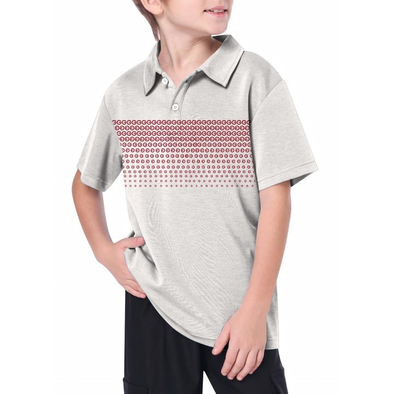 Youth Red G Golf Polo|8Y|10Y|11Y|12Y|13Y|14Y|16Y