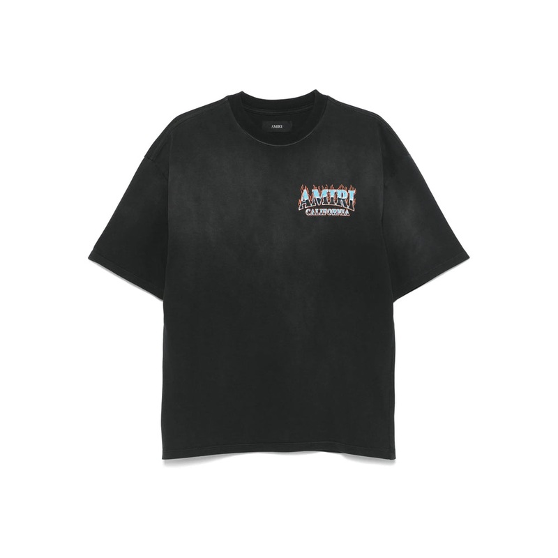Amiri Black T-Shirt|Black|L