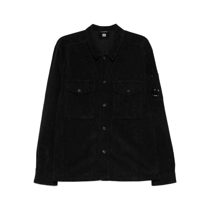 C.P. Company Black Corduroy Shirt