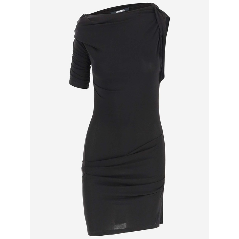 La Mini Robe Drapeado|Black|XS|S