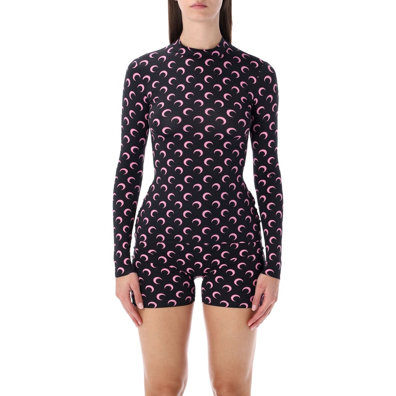 MARINE SERRE MOON ALL-OVER SLIM TOP