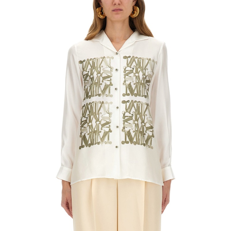 PRINTED SHIRT|GREEN|40|42|44