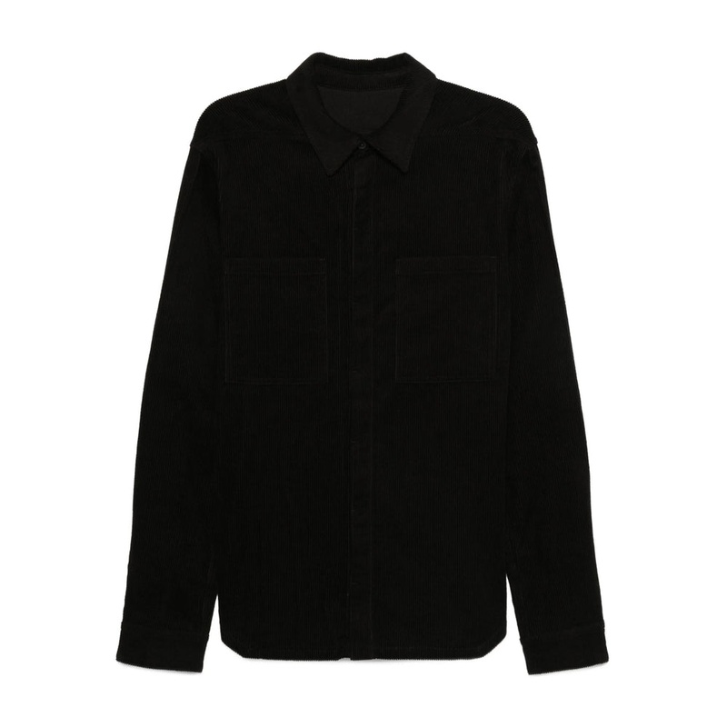 Rick Owens Black Shirt|Black|52