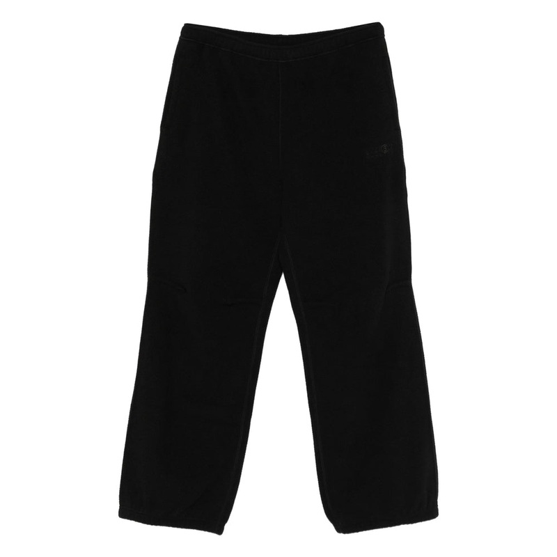 Black Fleece Track Pants|Black|S