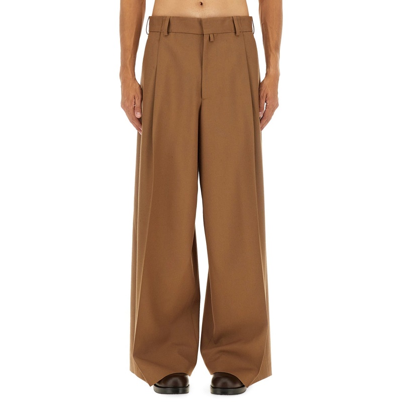 PANTS WITH PLEATS|BEIGE|46|48