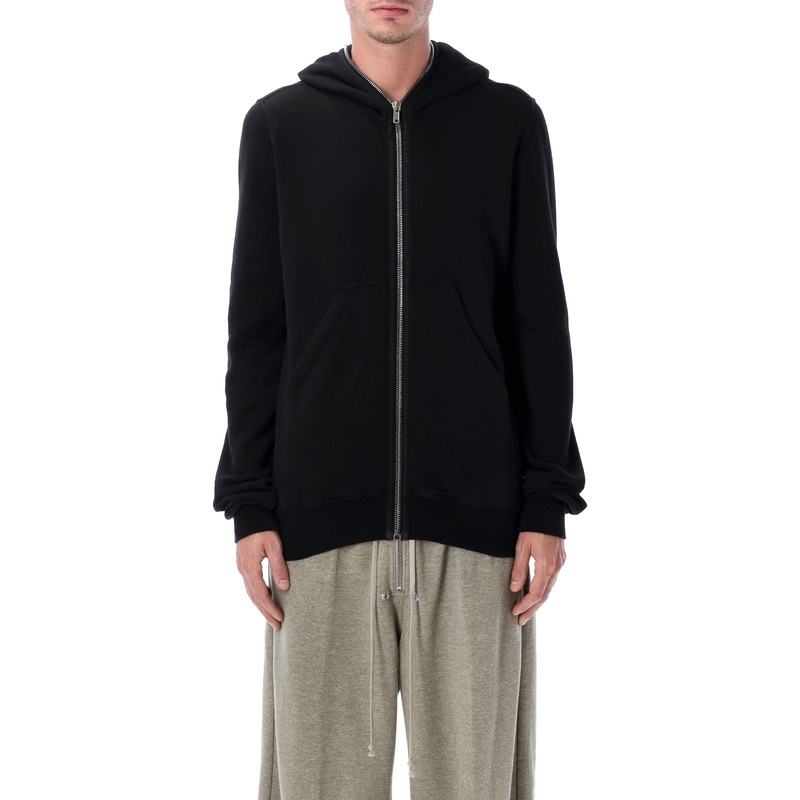 RICK OWENS DRKSHDW GIMP HOODIE IN SLUB FLEECE