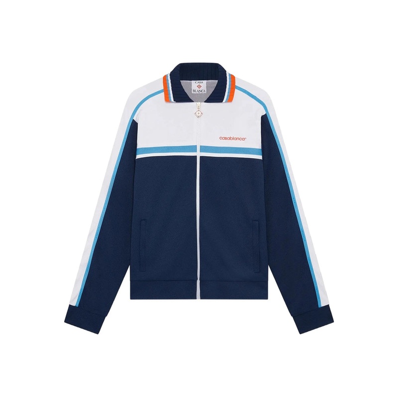 Casablanca Outerwear Jacket|Blue/White|M