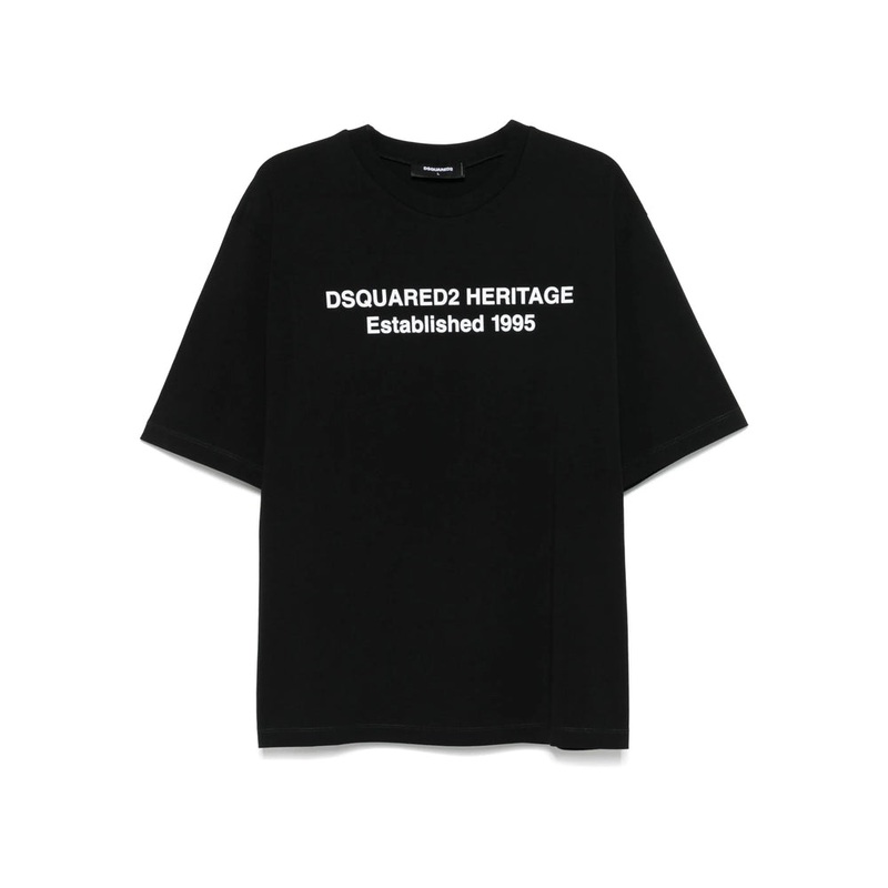 Dsquared2 Black T-Shirt|Black|M