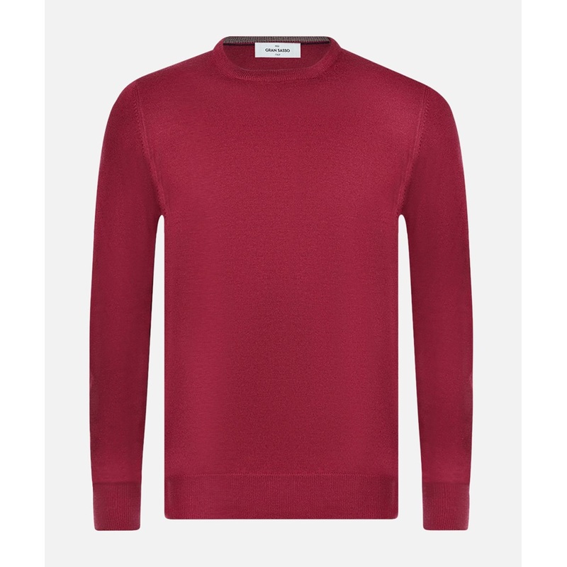 GRAN SASSO Merino wool crew neck sweater
