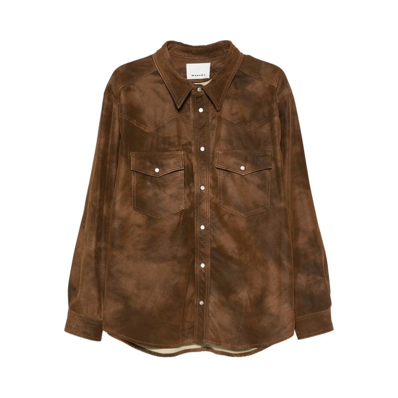Isabel Marant Tobacco Brown Shirt