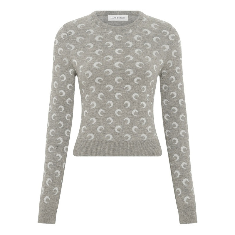 Marine Serre Crescent Moon Sweater