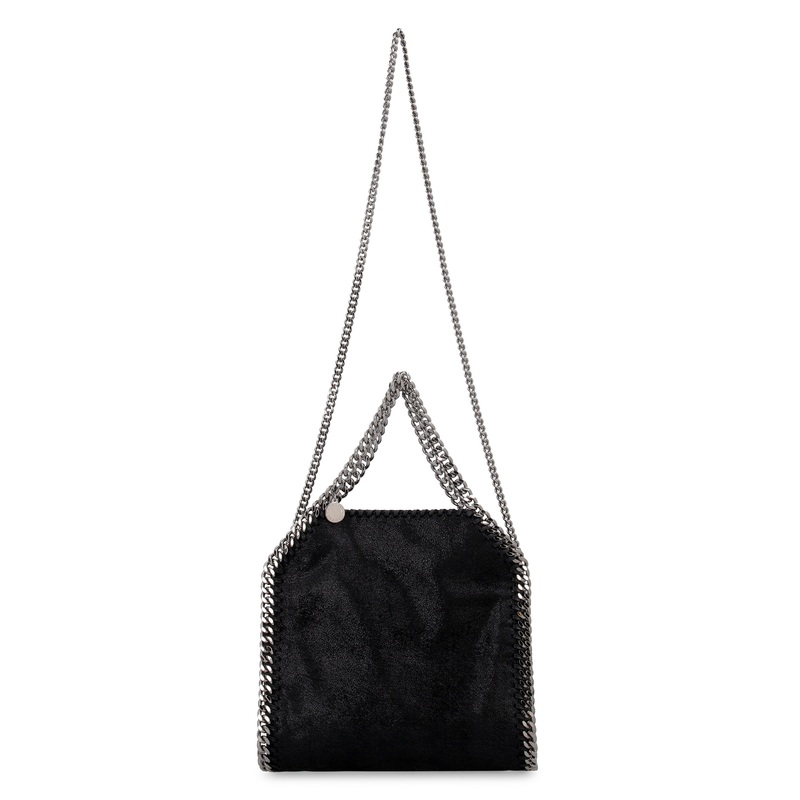 MINI TOTE ECO SHAGGY DEER|BLACK|UNICA