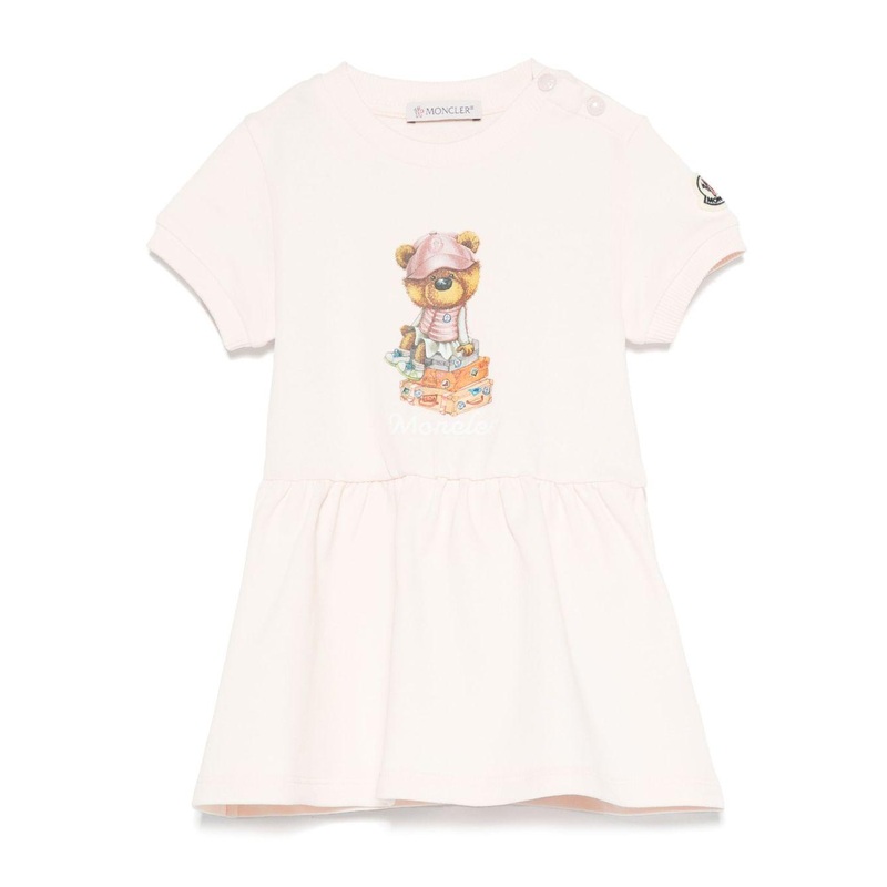 Moncler Enfant Dress in Light Pink