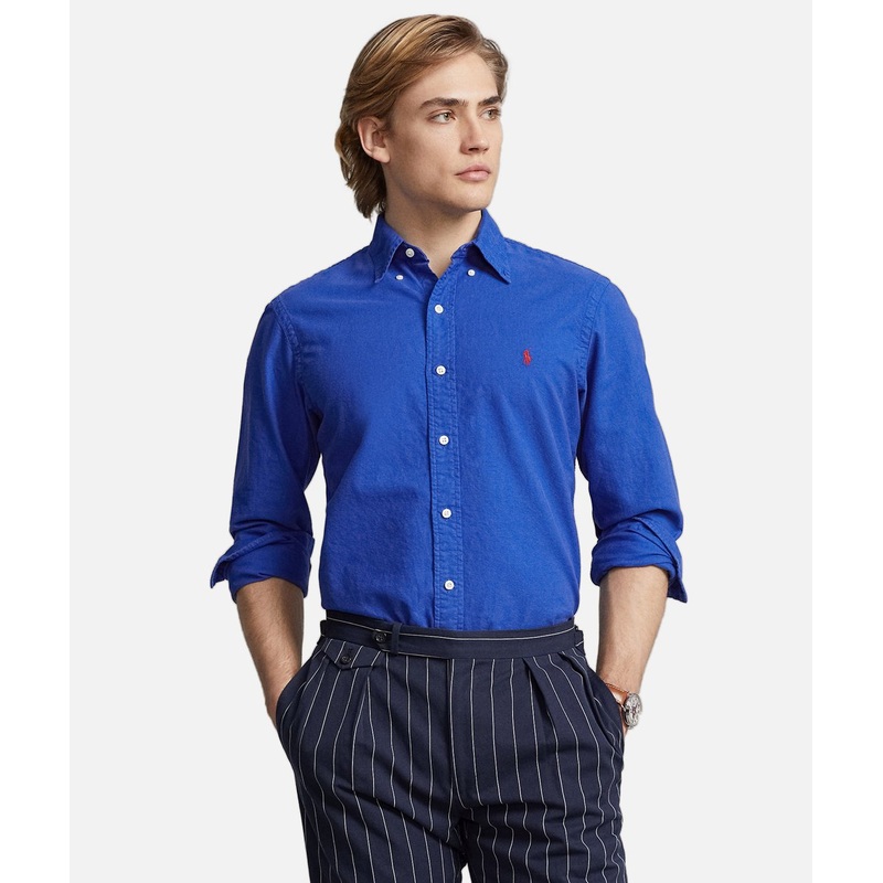 POLO RALPH LAUREN UOMO Slim-Fit Garment Dyed Oxford Shirt