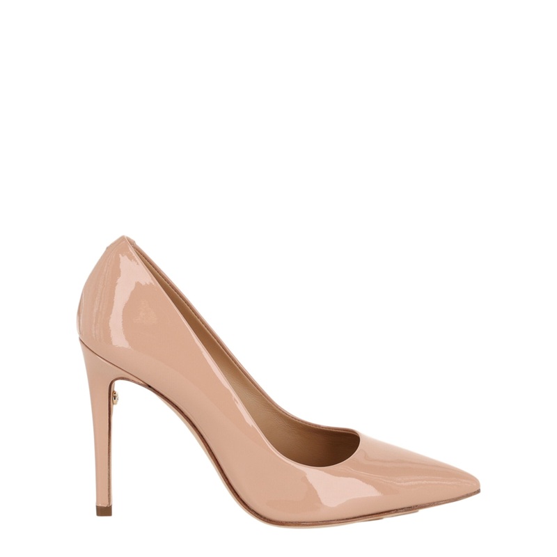Ilary Pointed-Toe Patent Pumps