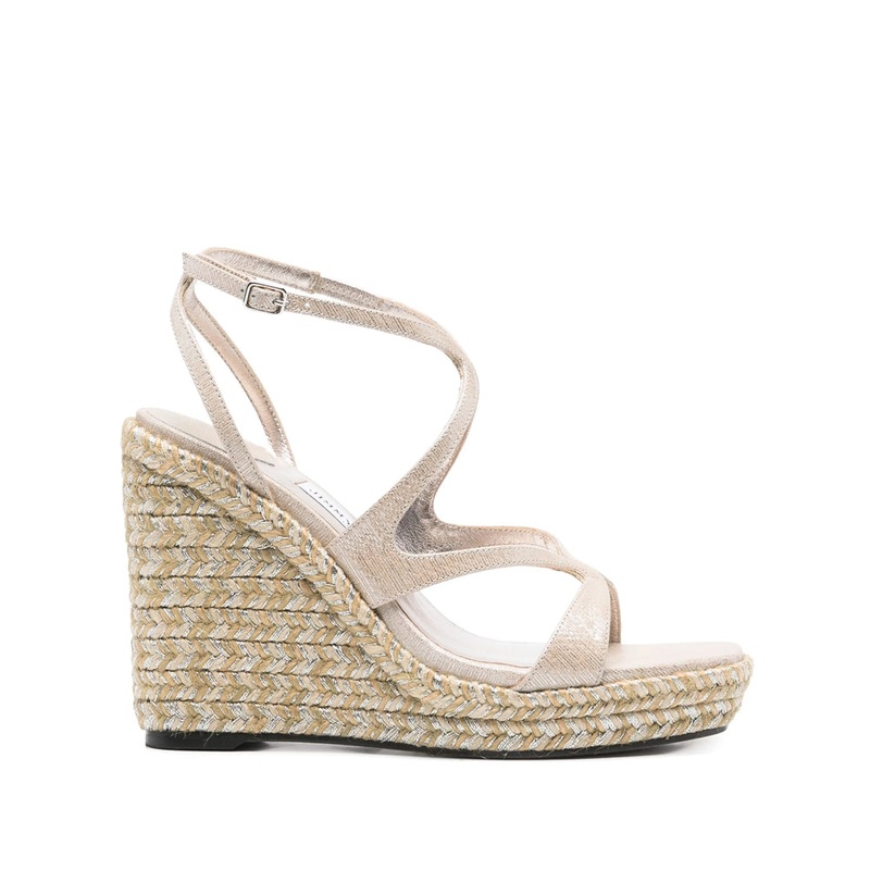 Jimmy Choo Sand Beige Wedge Sandals
