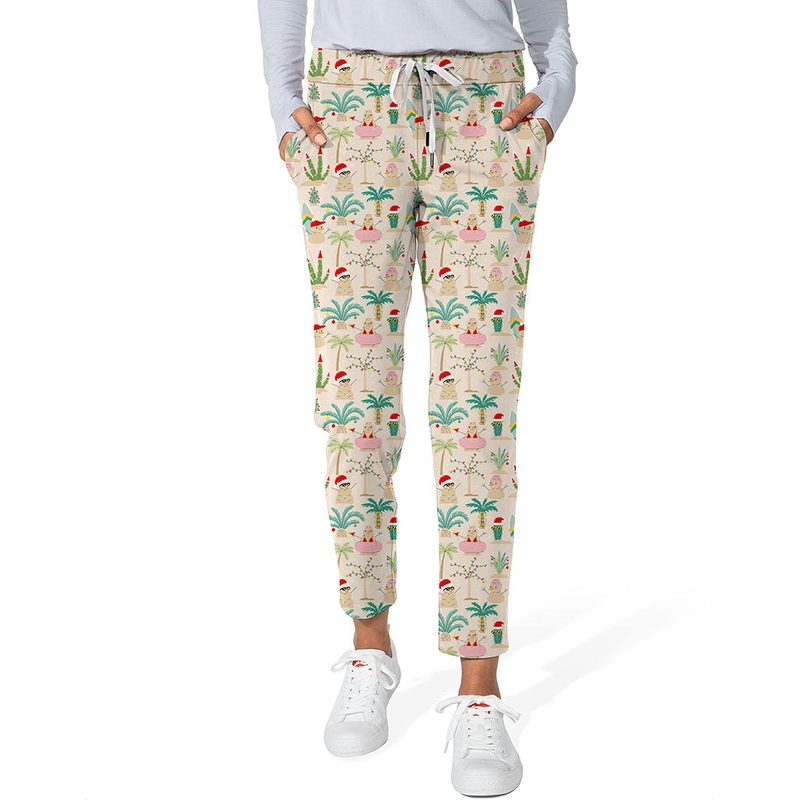 Christmas desert Women’s 7/8 Stretch Ankle Golf Pants