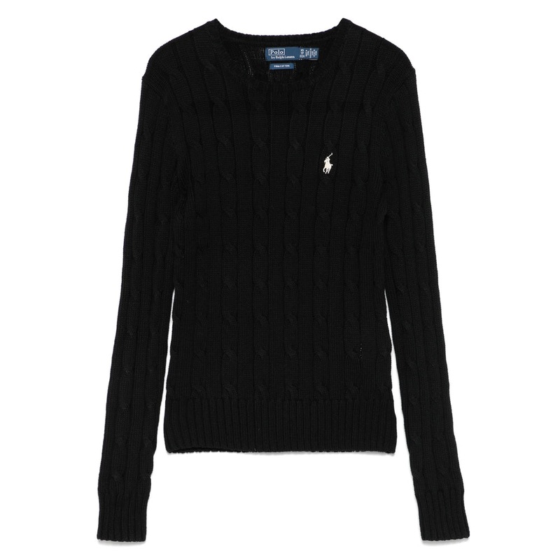 Ralph Lauren Black Crew Neck Sweater