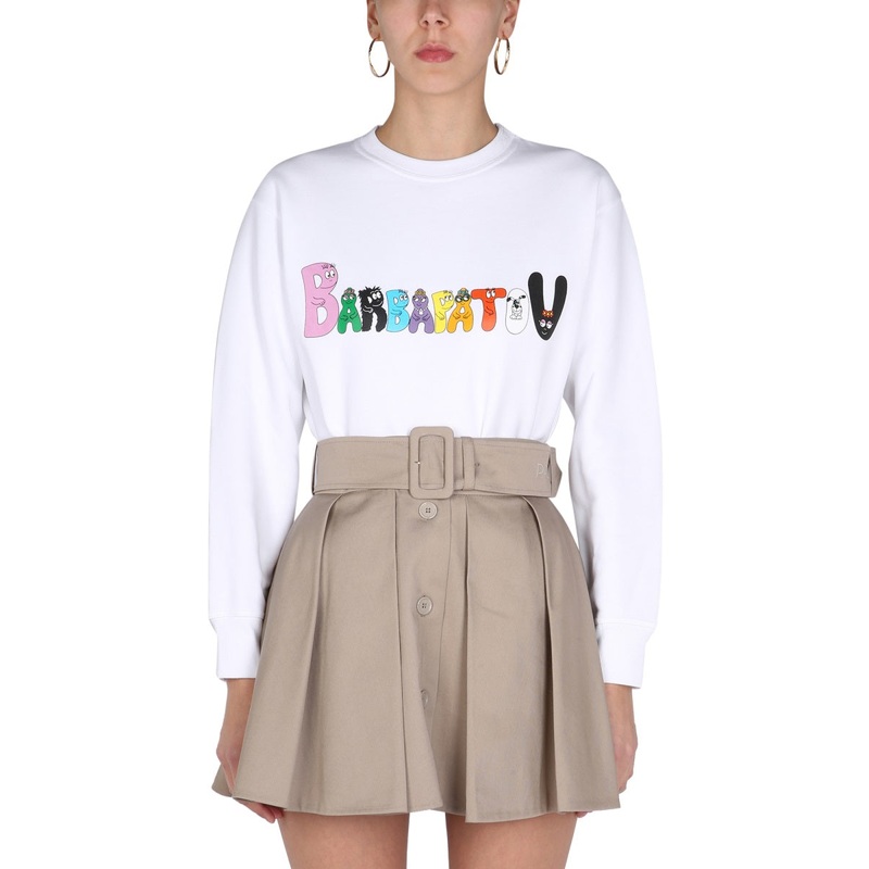 BARBAPATOU SWEATSHIRT|WHITE|XS|S|M