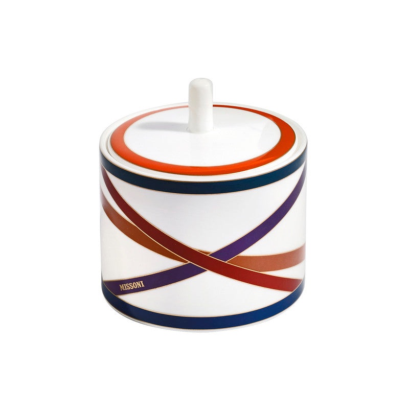 Sugar Pot NASTRI  Multicolor diam. 3.3, H 3.5