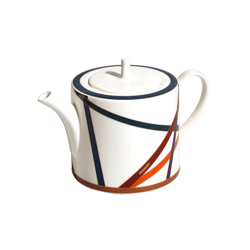 Tea Pot or Coffee Pot NASTRI  Multicolor diam. 4.75, H 5