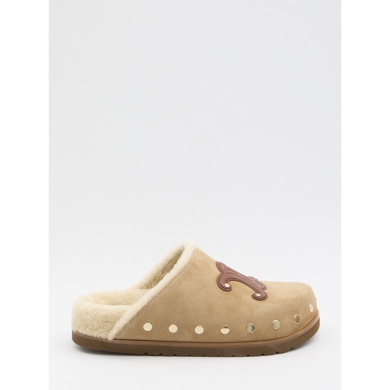 TRIOMPHE WEDGE CLOG|BEIGE|36|38|39|40|37|36|37|38