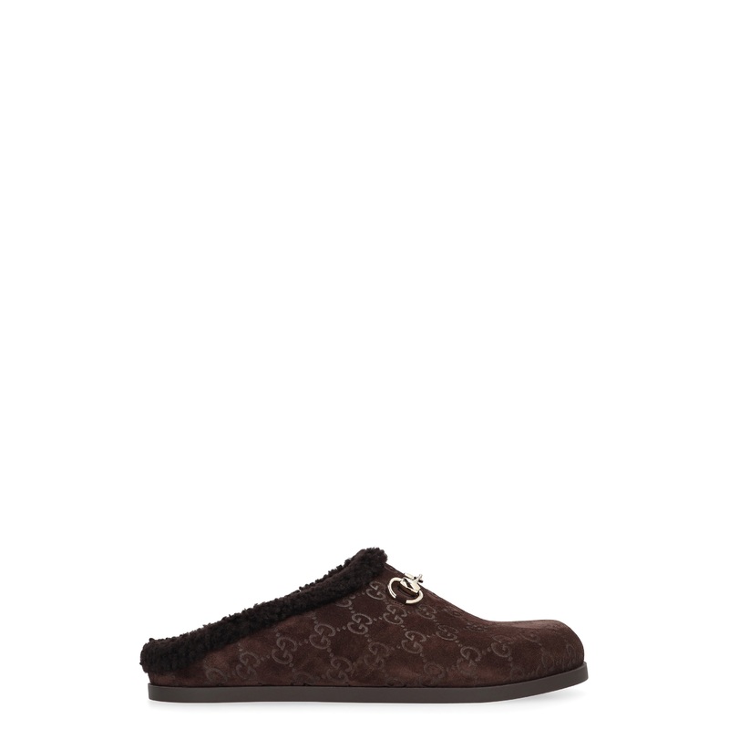 SABOT IN SUEDE GG|brown|40|37|38|39|36