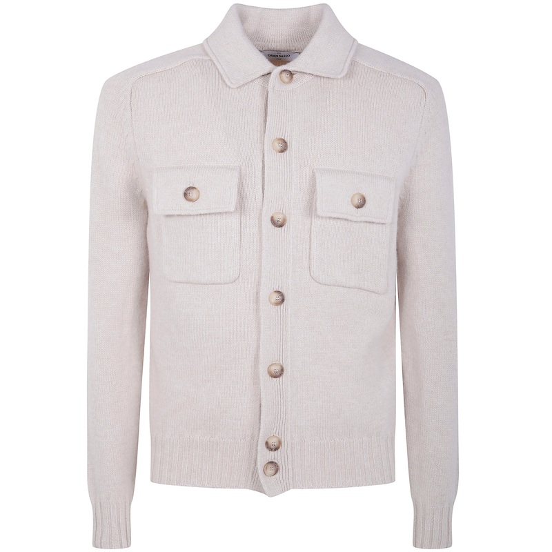 SAFARI POCKETS SHIRT JACKET|WHITE|48|50|52|54