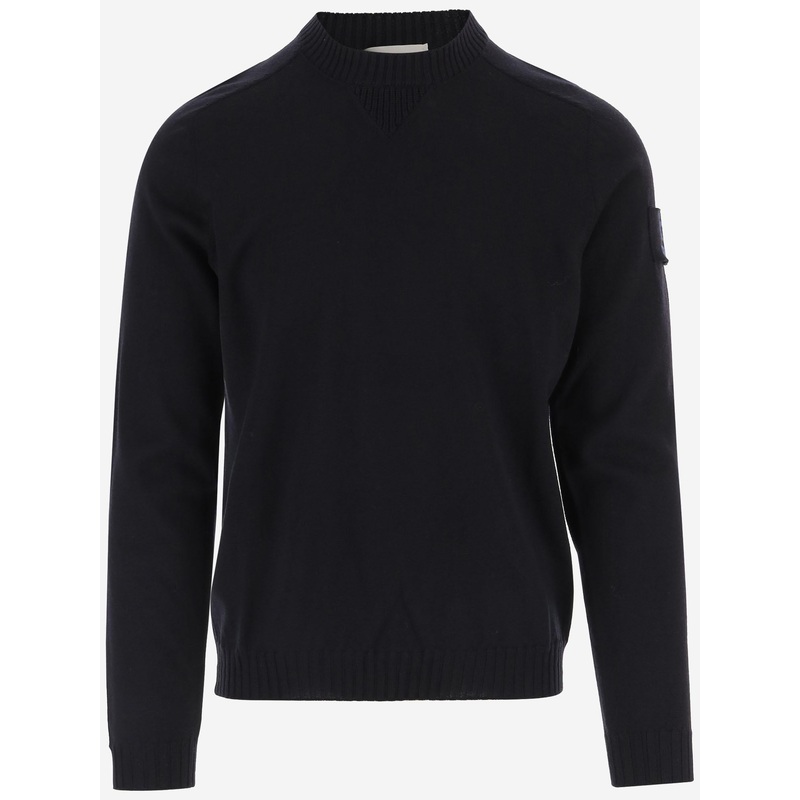 Wool Sweater in Navy|Navy|M