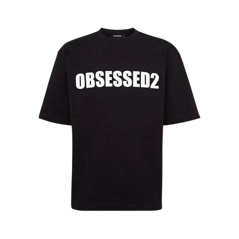 Dsquared2 Black T-Shirt|Black|S